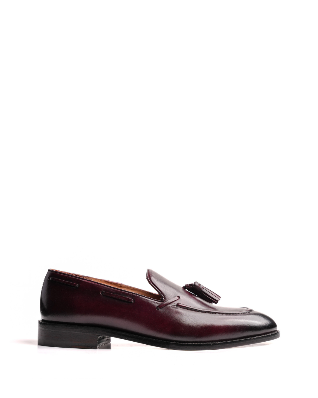 Amalfi Vivo Tassel Loafers - Burgundy