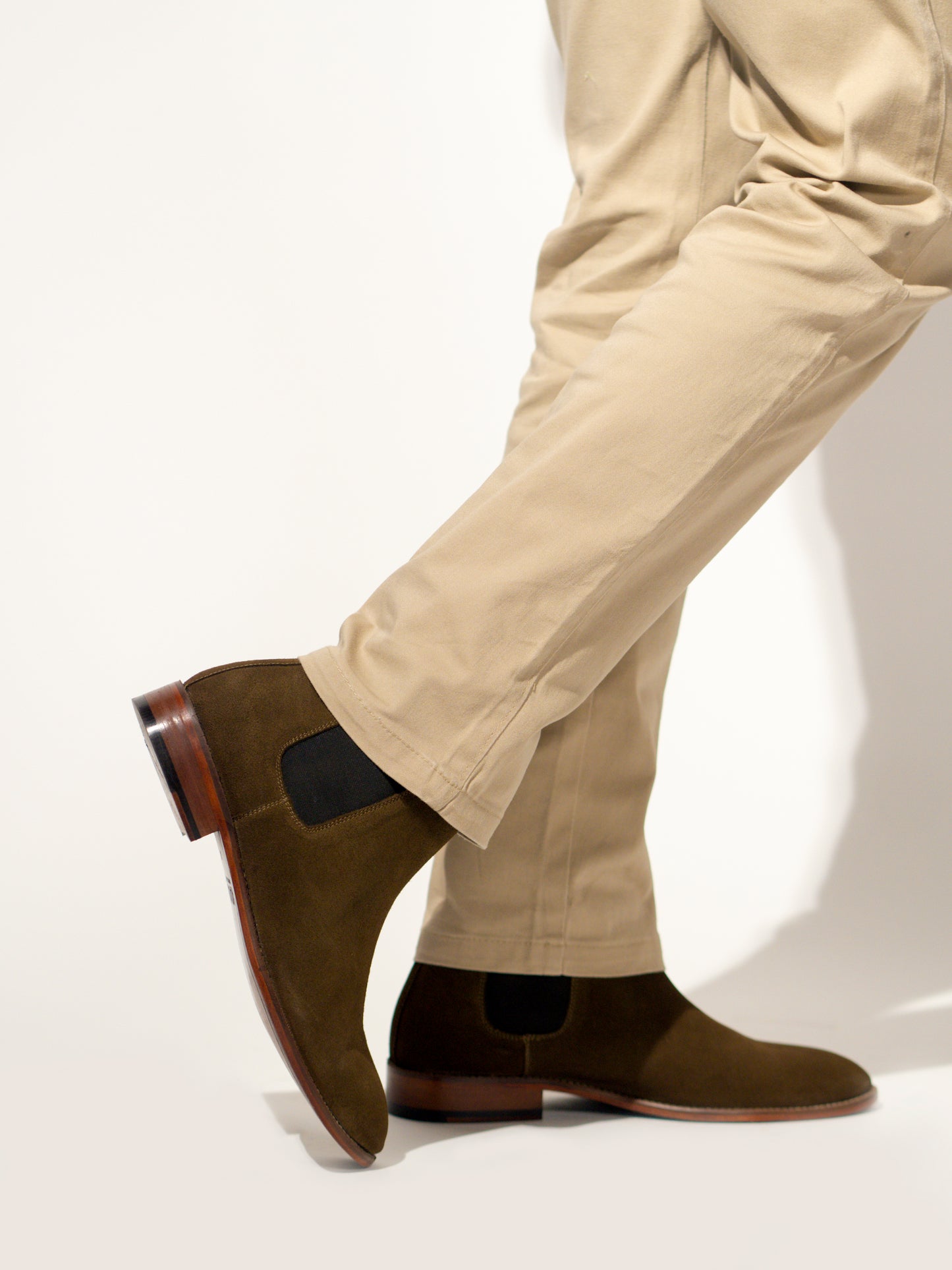 Rogue Edge Luxe Suede Boots - Olive