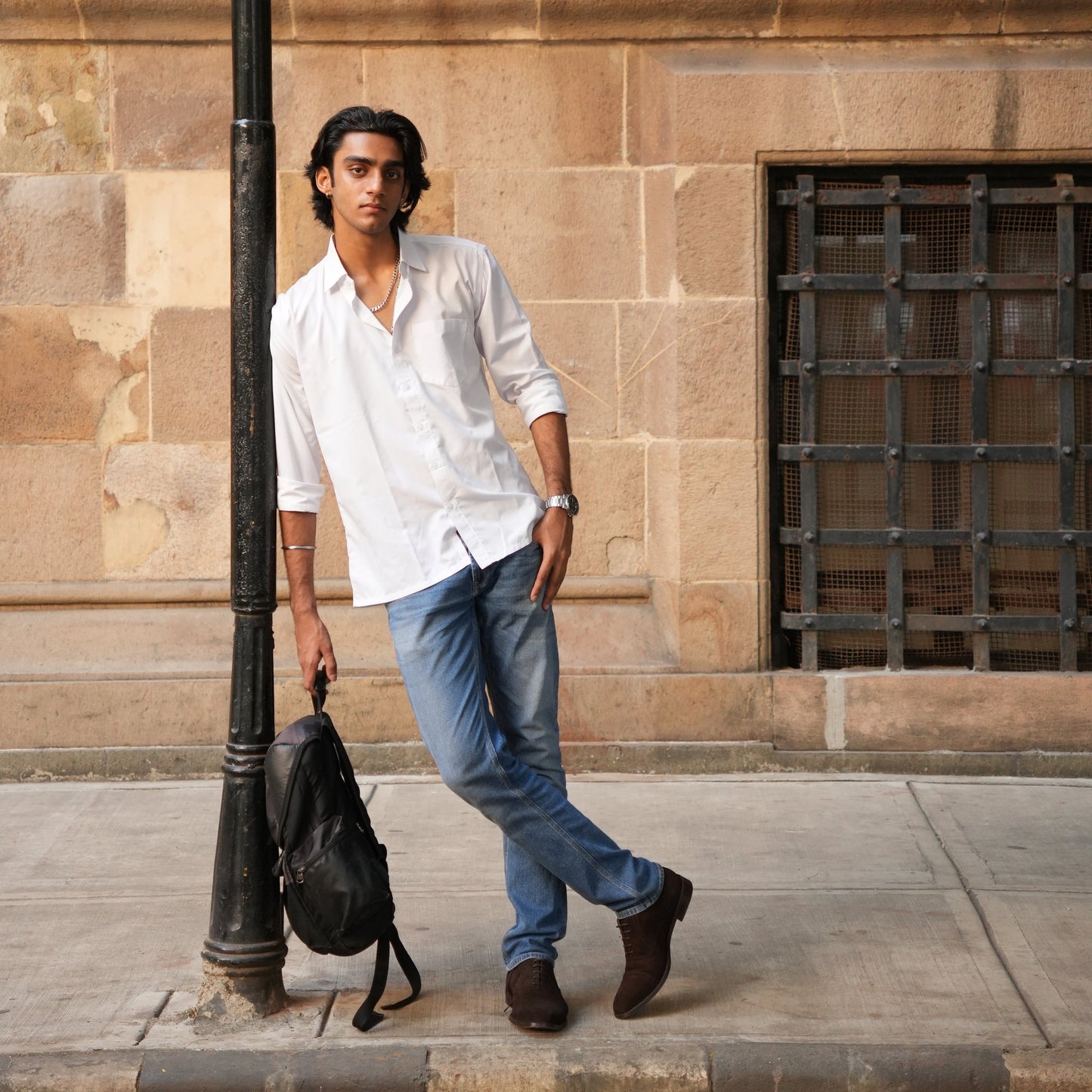 Marino Vero Suede Oxford - Brown