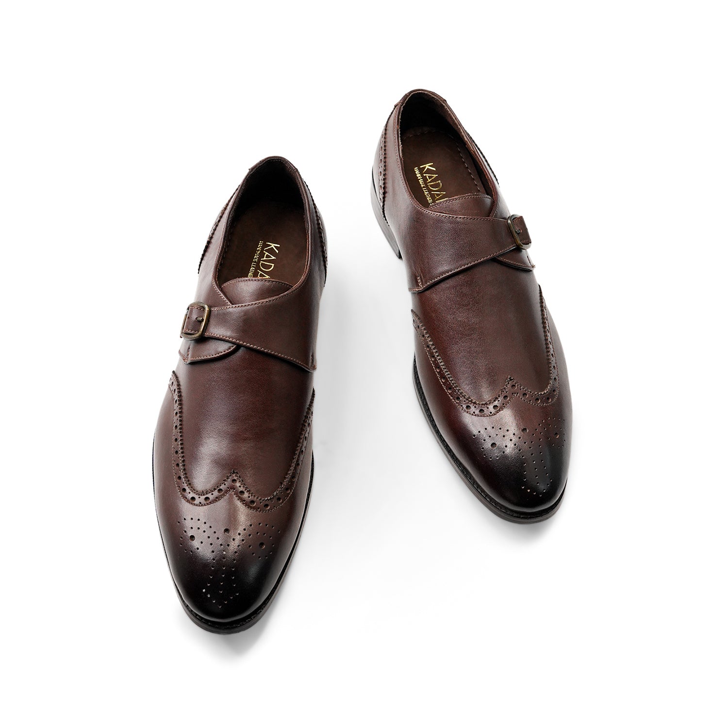 Monaco Poise Single Strap Monk - Brown