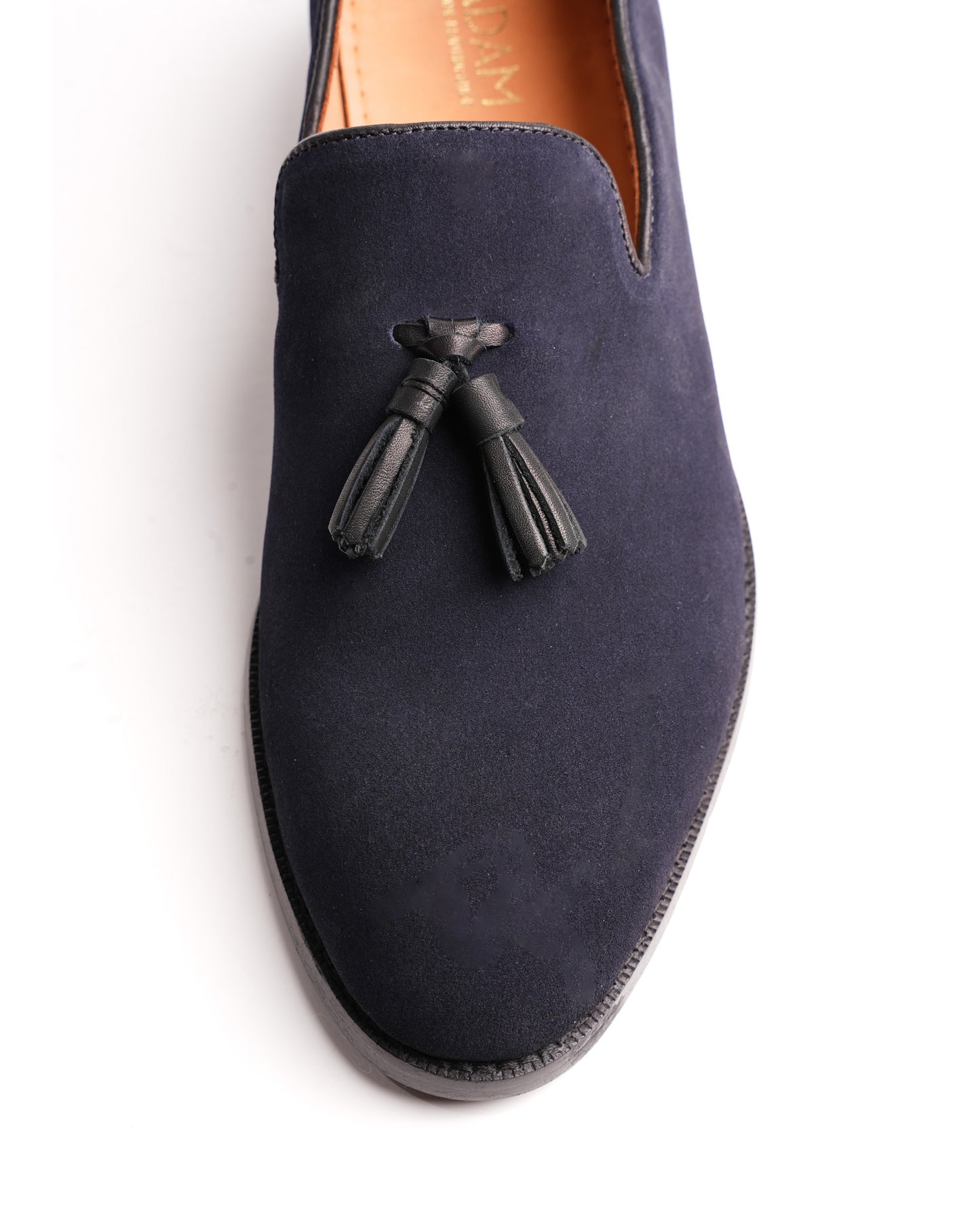 Amalfi Vivo Suede Tassel Loafers - Navy Blue
