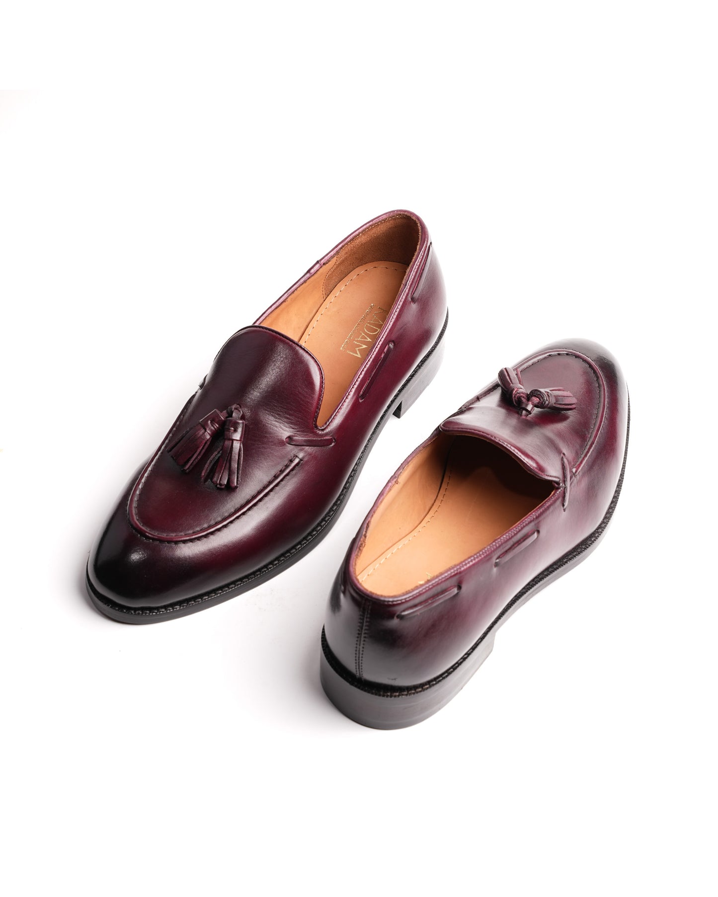 Amalfi Vivo Tassel Loafers - Burgundy