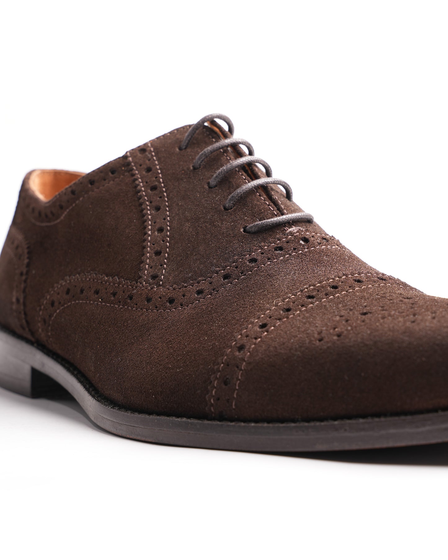 Marino Vero Suede Oxford - Brown